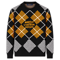 Louis Vuitton Knit Sweater – Black/Orange