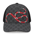 Gucci GG Supreme Snake Baseball Cap – Black/Red
