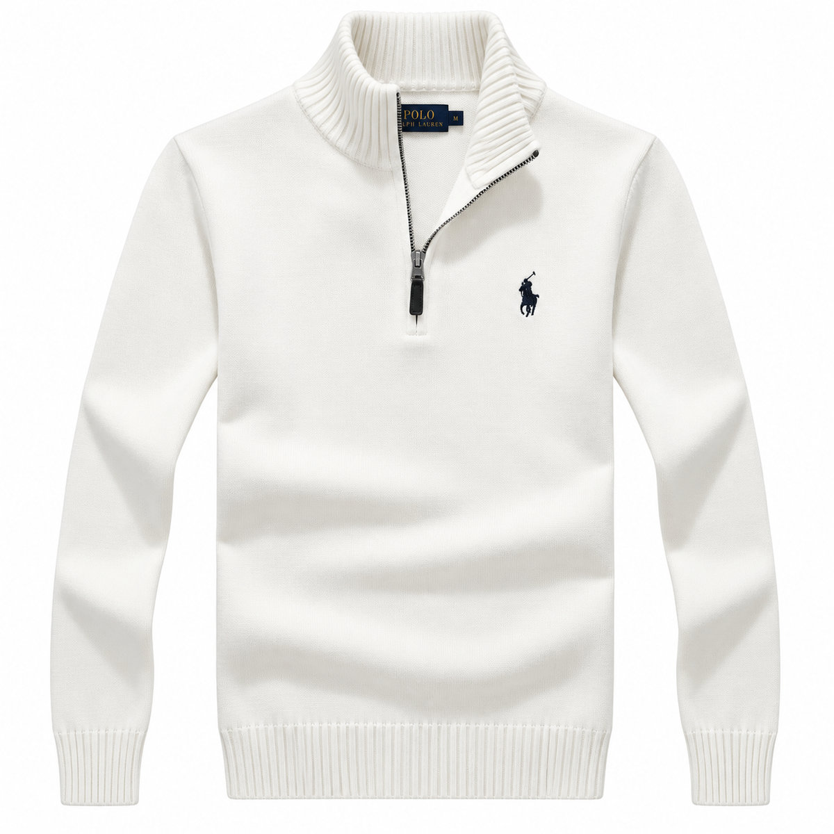 Polo Ralph Lauren Half-Zip Sweater – White