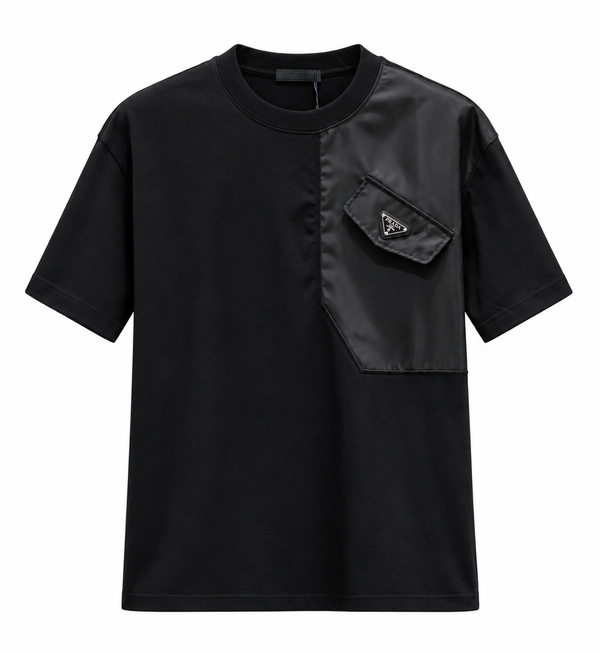 Prada Pocket T-Shirt – Black