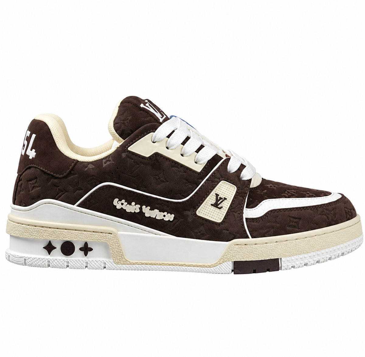 Louis Vuitton LV Trainer Sneaker – Brown/White