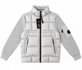 C.P. Company Goggle Hooded Padded Jacket – White
