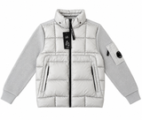 C.P. Company Goggle Hooded Padded Jacket – White