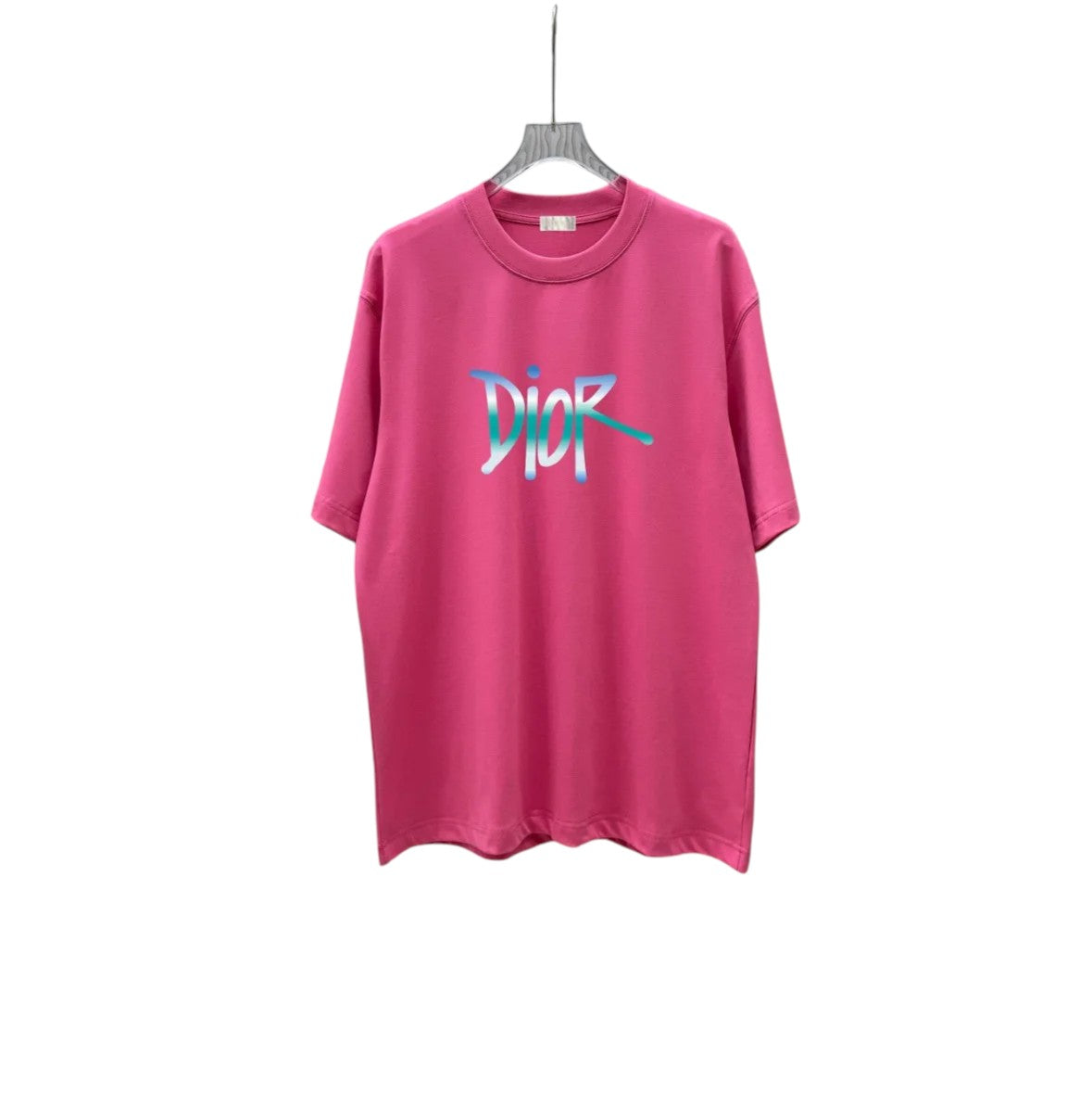 Dior Gradient Logo Pink T-Shirt