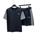 Fendi Roma FF T-Shirt & Shorts Set – Black
