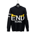 Fendi Roma Bag Bugs Sweater – Black