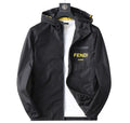 Fendi Roma Logo Windbreaker – Black
