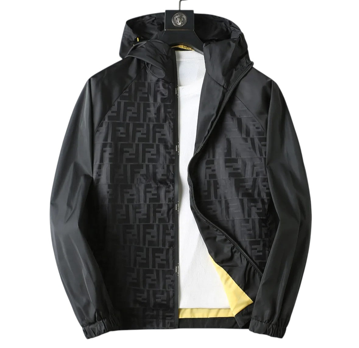 Fendi FF Reversible Windbreaker – Black
