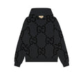 Gucci GG Monogram Hoodie – Black