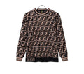 Fendi FF Monogram Black & Brown Sweater