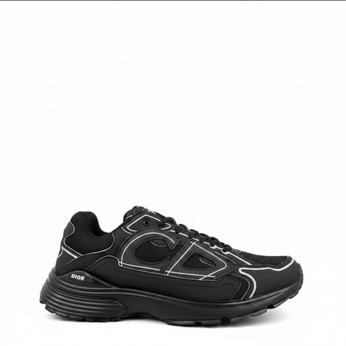 Dior B9S Sneaker Svart vit bakgrund