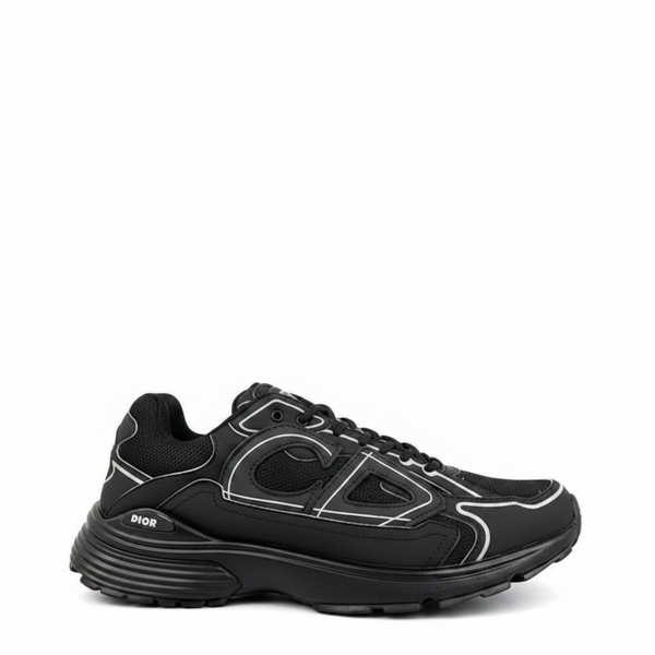 Dior B9S Sneaker Svart vit bakgrund