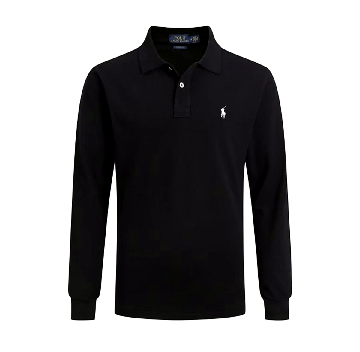 Polo Ralph Lauren Long Sleeve Polo – Black