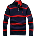 Polo Ralph Lauren Half-Zip Sweater – Navy/Red