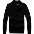 Polo Ralph Lauren Quarter-Zip Pullover – Black